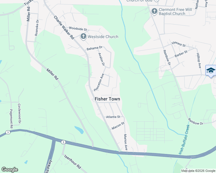 map of restaurants, bars, coffee shops, grocery stores, and more near 5031 Bridgeport Drive in Kannapolis