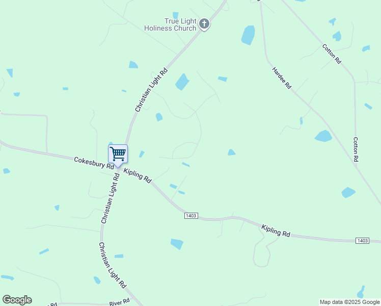 map of restaurants, bars, coffee shops, grocery stores, and more near Stephens Pond Drive in Fuquay-Varina