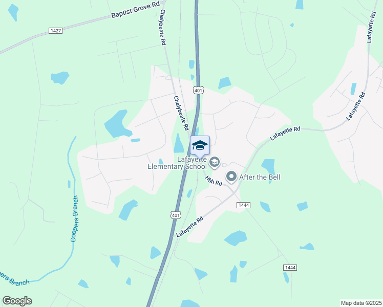 map of restaurants, bars, coffee shops, grocery stores, and more near 7846 U.S. 401 in Fuquay-Varina