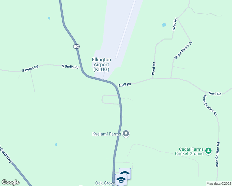 map of restaurants, bars, coffee shops, grocery stores, and more near 1316 Horseshoe Drive in Lewisburg