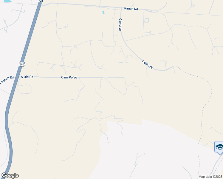 map of restaurants, bars, coffee shops, grocery stores, and more near 2 Tierra Sabrosa in Lamy