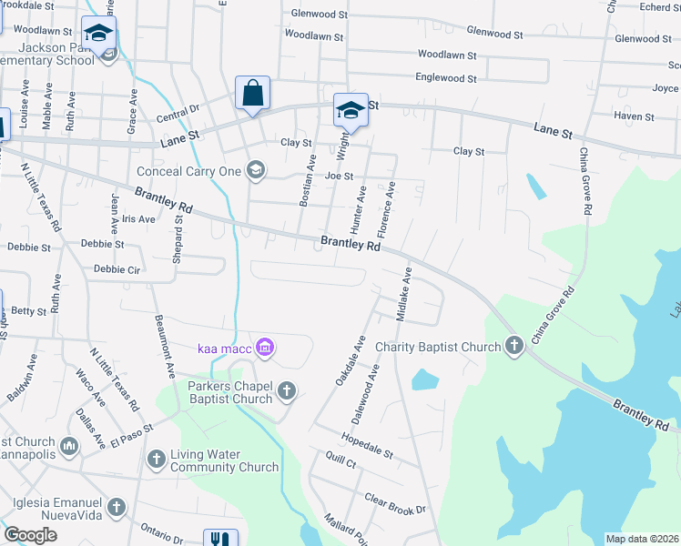 map of restaurants, bars, coffee shops, grocery stores, and more near 2076 Samantha Drive in Kannapolis