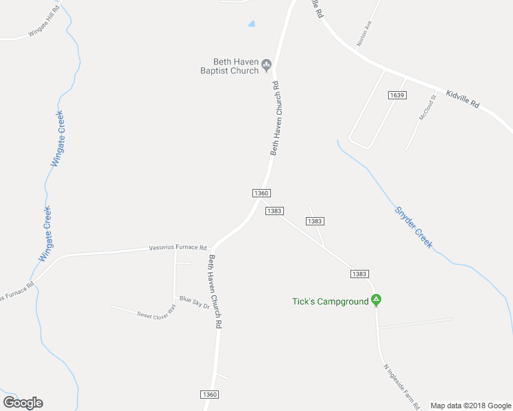 map of restaurants, bars, coffee shops, grocery stores, and more near 1544 Beth Haven Church Road in Denver
