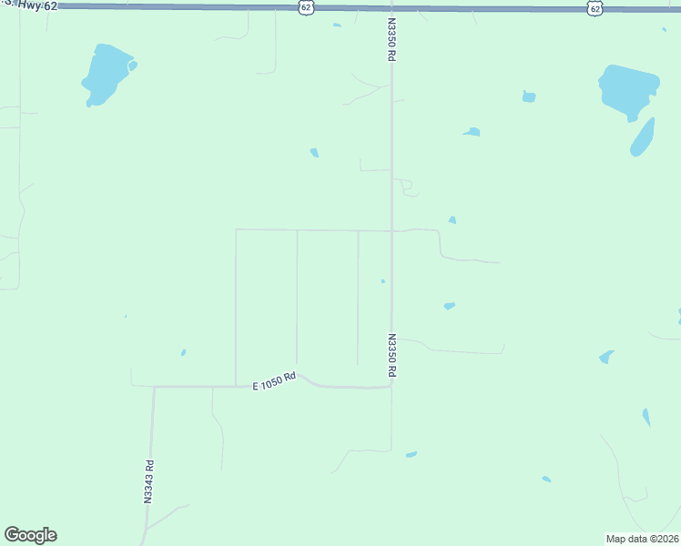 map of restaurants, bars, coffee shops, grocery stores, and more near N3350 Road in McLoud