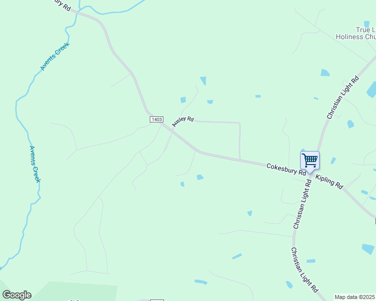 map of restaurants, bars, coffee shops, grocery stores, and more near 585 Cokesbury Road in Fuquay-Varina