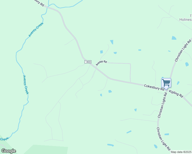 map of restaurants, bars, coffee shops, grocery stores, and more near 659 Cokesbury Road in Fuquay-Varina