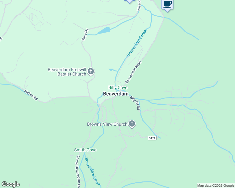 map of restaurants, bars, coffee shops, grocery stores, and more near North Beaverdam Road in Buncombe County