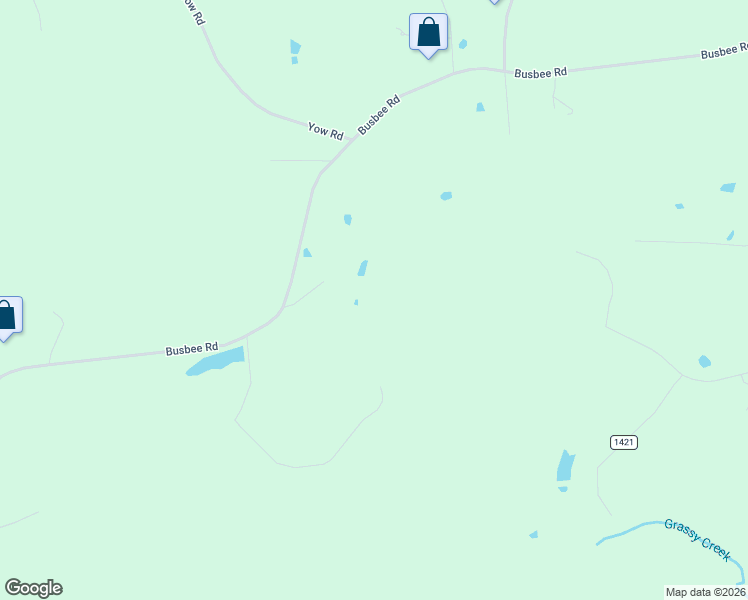 map of restaurants, bars, coffee shops, grocery stores, and more near 4115 Busbee Road in Seagrove