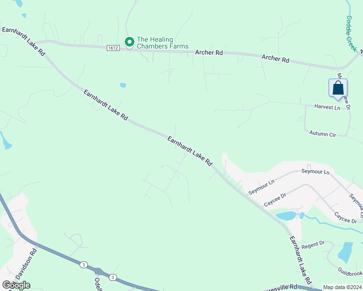 map of restaurants, bars, coffee shops, grocery stores, and more near 10365 Earnhardt Lake Road in Davidson