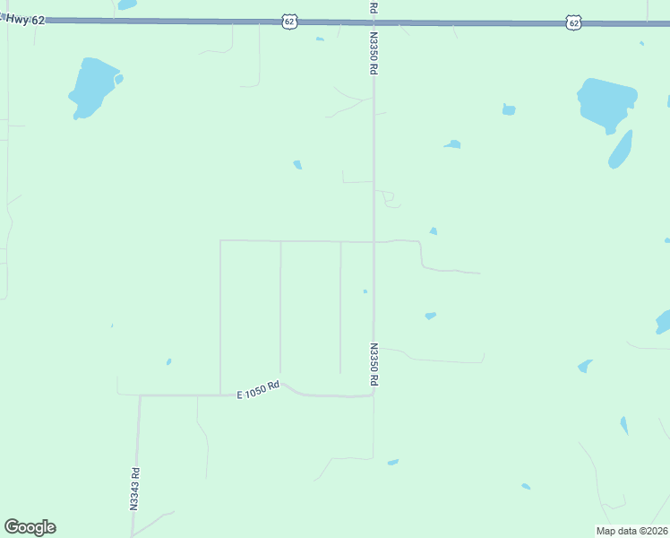 map of restaurants, bars, coffee shops, grocery stores, and more near N3350 Road in McLoud