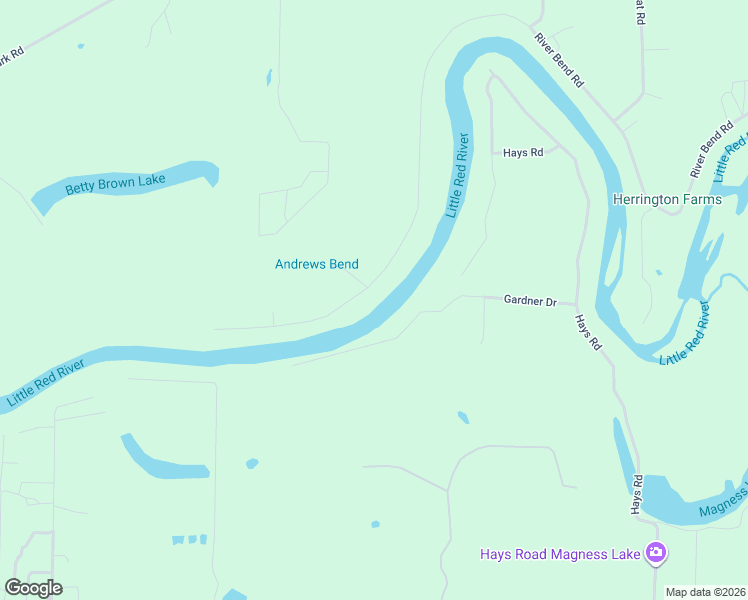 map of restaurants, bars, coffee shops, grocery stores, and more near 3149 River Bend Road in Heber Springs