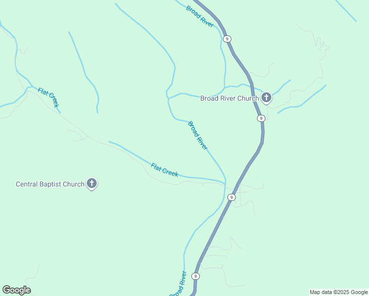 map of restaurants, bars, coffee shops, grocery stores, and more near North Carolina 9 in Black Mountain