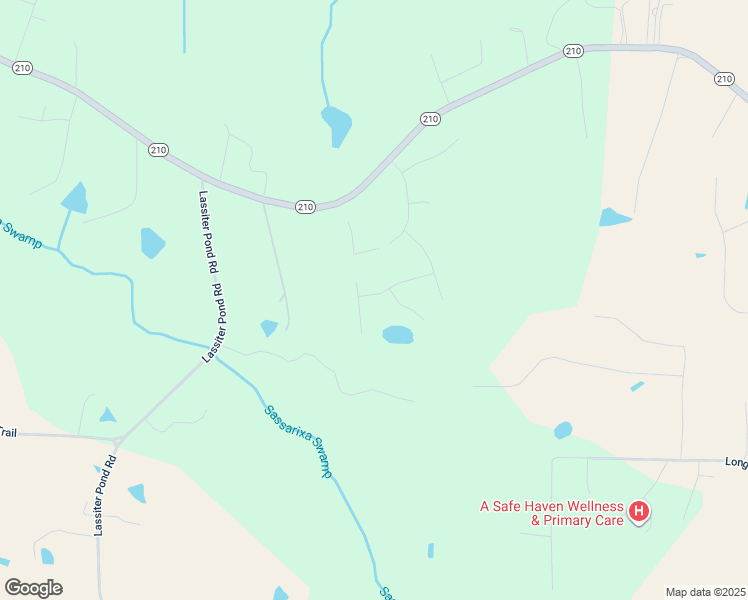map of restaurants, bars, coffee shops, grocery stores, and more near Upton Dr in Johnston County