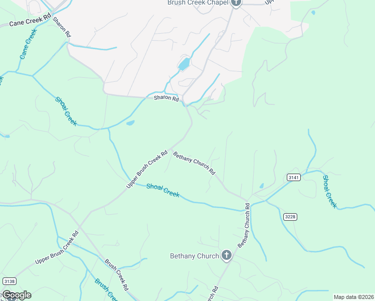 map of restaurants, bars, coffee shops, grocery stores, and more near 363 Bethany Church Road in Fairview