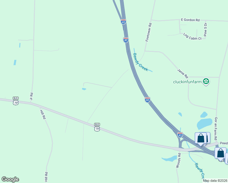 map of restaurants, bars, coffee shops, grocery stores, and more near 1869 Firetower Road in Selma