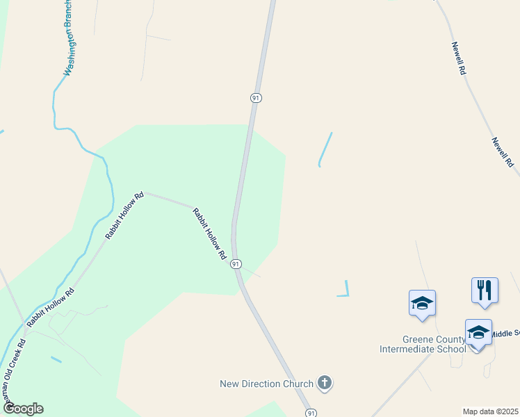 map of restaurants, bars, coffee shops, grocery stores, and more near 2488 North Carolina 91 in Snow Hill