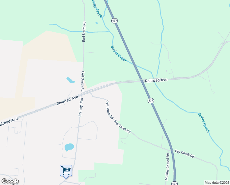 map of restaurants, bars, coffee shops, grocery stores, and more near 530 Railroad Avenue in Wartrace