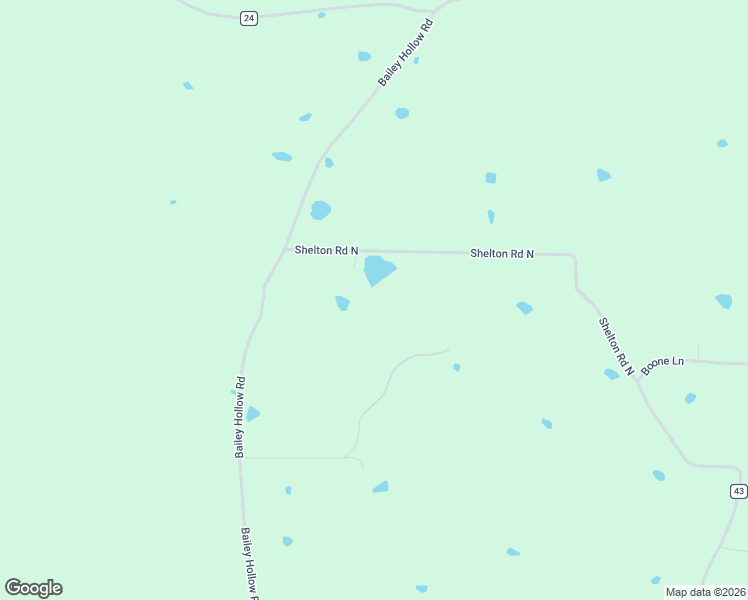 map of restaurants, bars, coffee shops, grocery stores, and more near 2931 Shelton Road North in Bee Branch