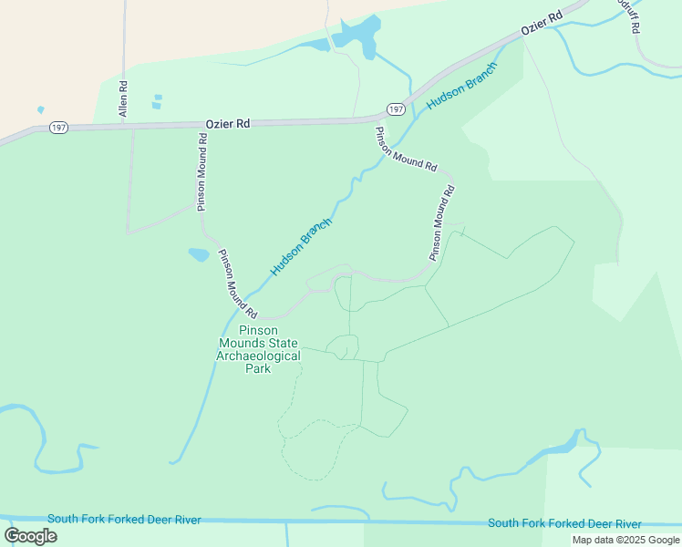 map of restaurants, bars, coffee shops, grocery stores, and more near Pinson Mound Road in Madison County