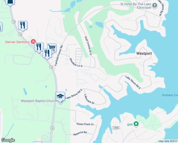map of restaurants, bars, coffee shops, grocery stores, and more near 6212 Gold Springs Way in Denver
