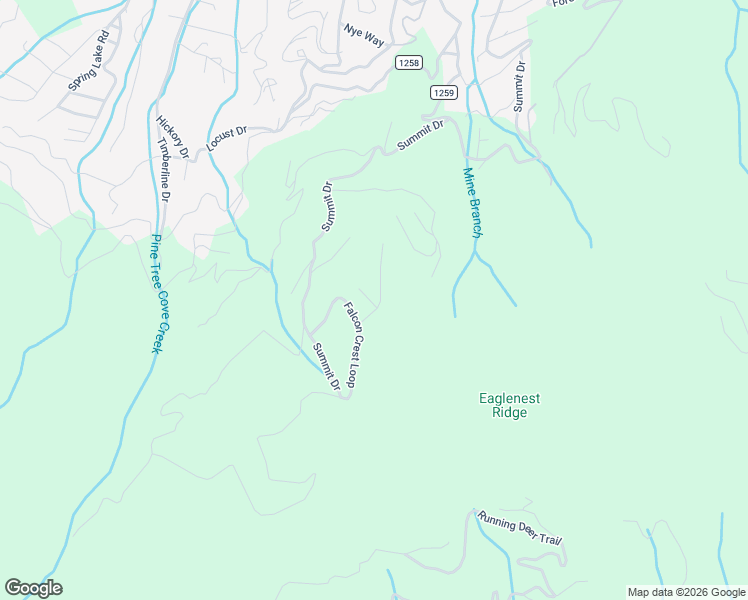 map of restaurants, bars, coffee shops, grocery stores, and more near 93 Chickadee Lane in Maggie Valley