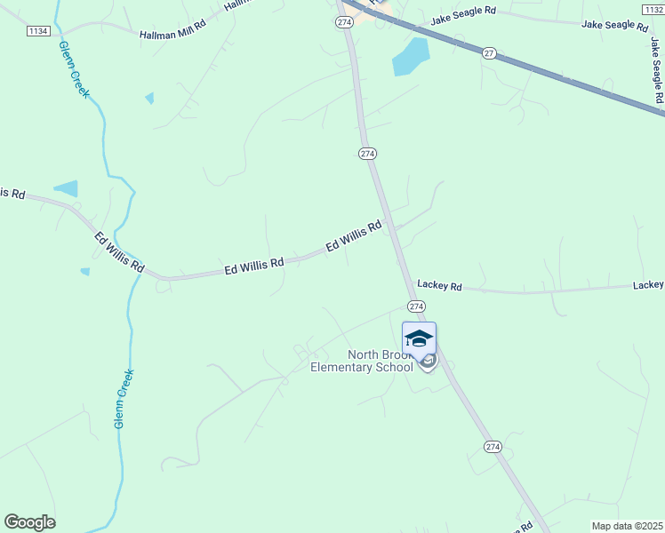 map of restaurants, bars, coffee shops, grocery stores, and more near 7149 Ed Willis Road in Vale