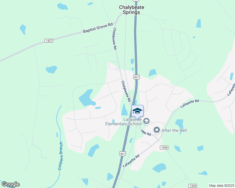 map of restaurants, bars, coffee shops, grocery stores, and more near 46 Rowland Drive in Fuquay-Varina