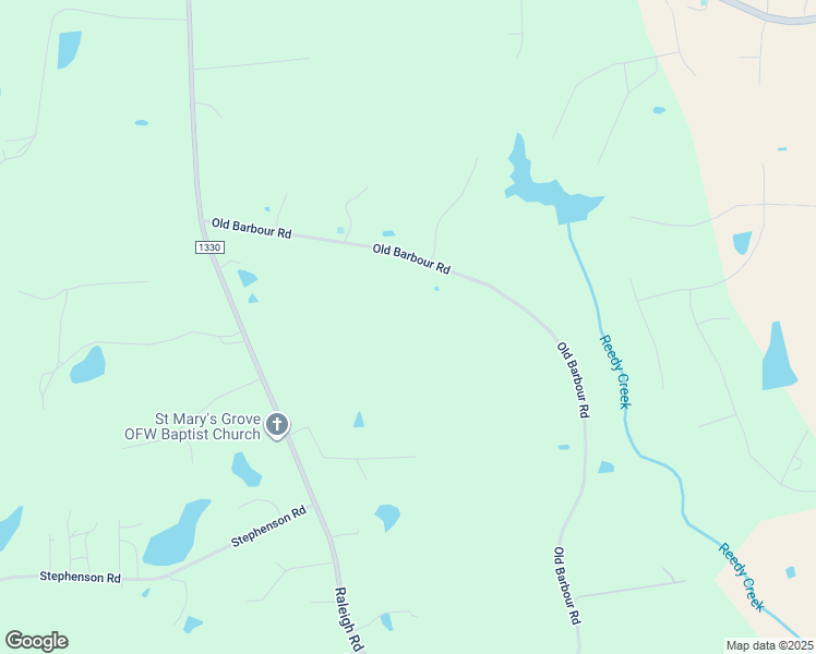 map of restaurants, bars, coffee shops, grocery stores, and more near 1399 Old Barbour Road in Benson