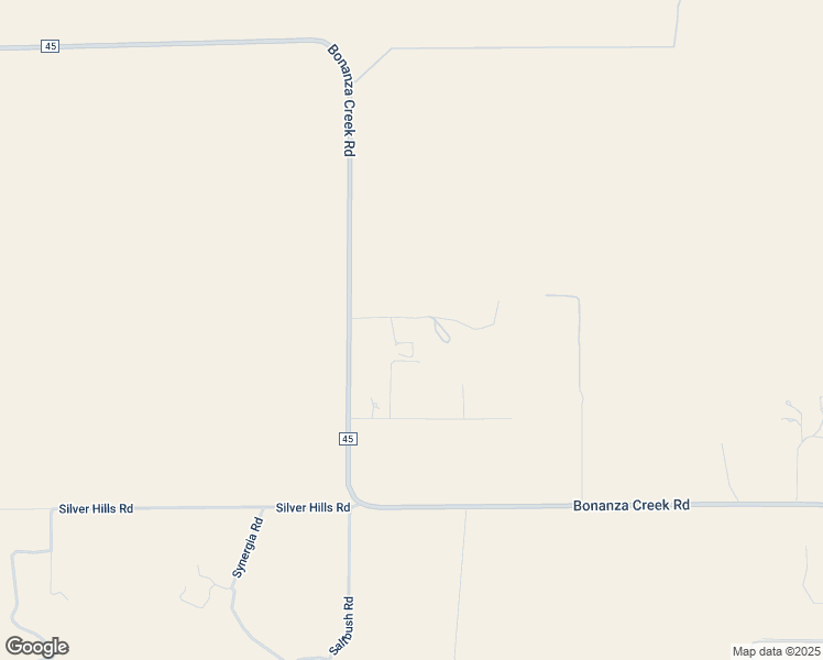 map of restaurants, bars, coffee shops, grocery stores, and more near 283 RR 2 in Santa Fe County