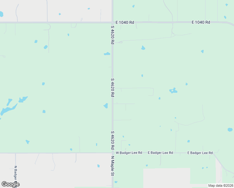 map of restaurants, bars, coffee shops, grocery stores, and more near 462062 East 1045 Road in Sallisaw