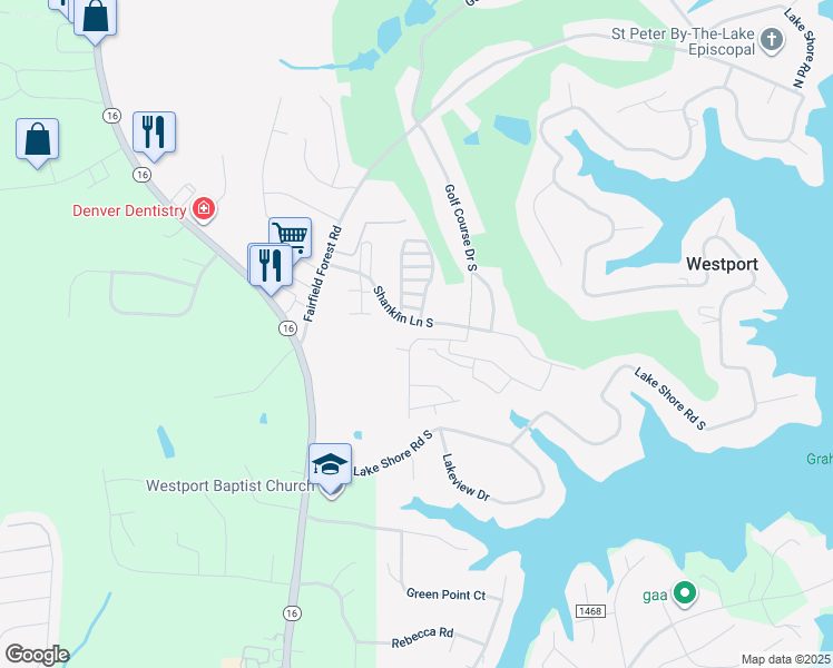 map of restaurants, bars, coffee shops, grocery stores, and more near 6169 Gold Springs Way in Denver