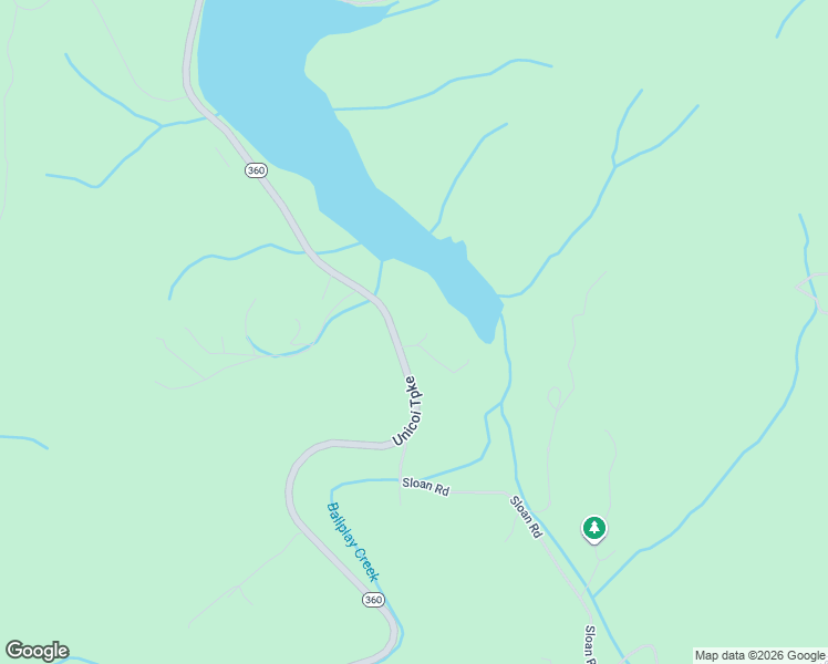 map of restaurants, bars, coffee shops, grocery stores, and more near 3273 Tennessee 360 in Vonore