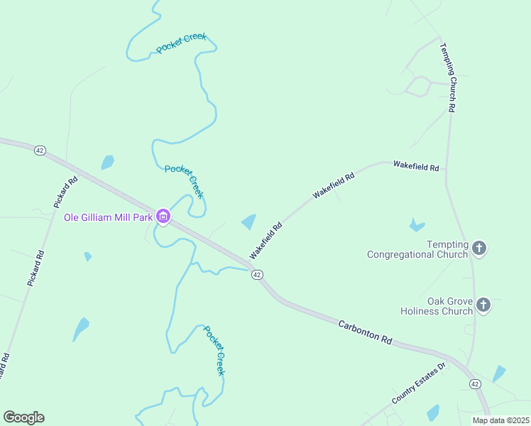 map of restaurants, bars, coffee shops, grocery stores, and more near 165 Wakefield Road in Sanford