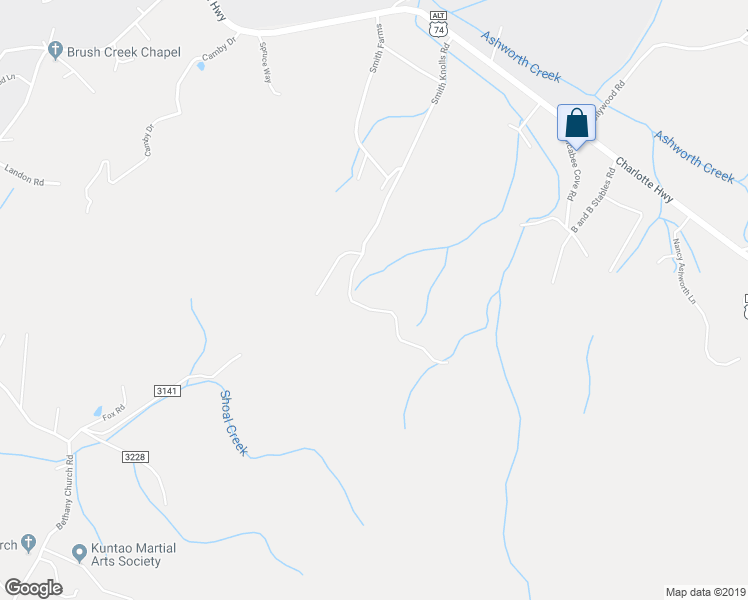 map of restaurants, bars, coffee shops, grocery stores, and more near 192 Smith Knolls Road in Fairview