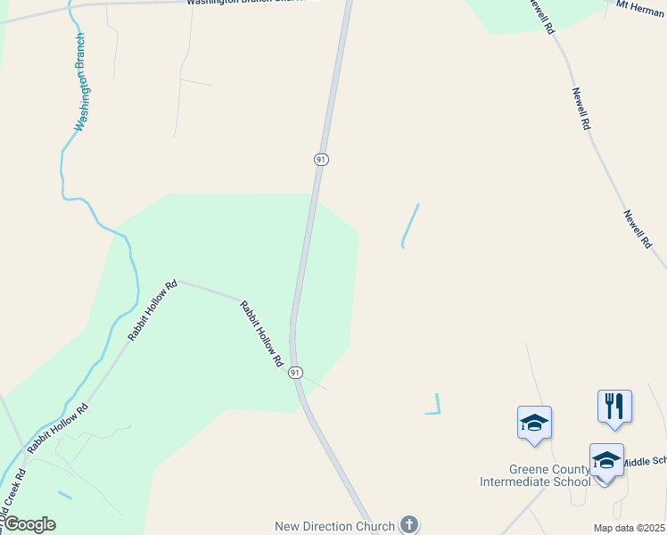 map of restaurants, bars, coffee shops, grocery stores, and more near in Walstonburg