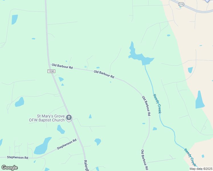 map of restaurants, bars, coffee shops, grocery stores, and more near 1399 Old Barbour Road in Benson