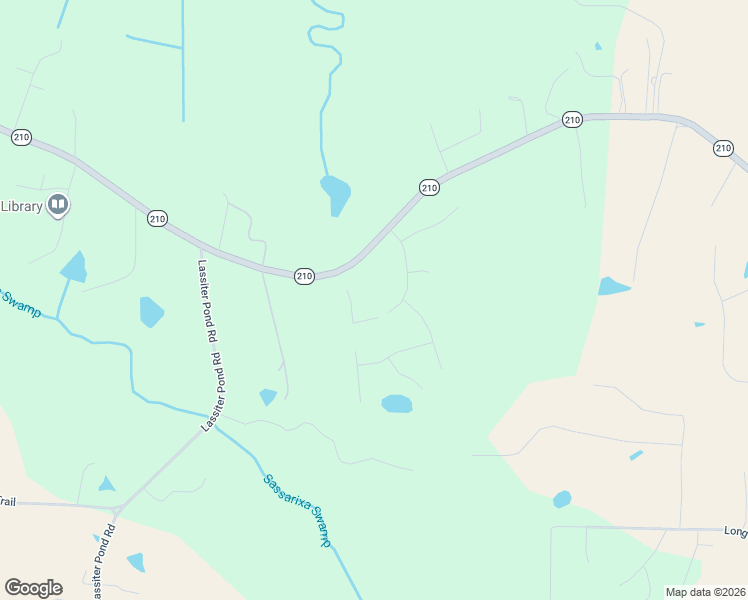 map of restaurants, bars, coffee shops, grocery stores, and more near 5745 North Carolina 210 in Smithfield