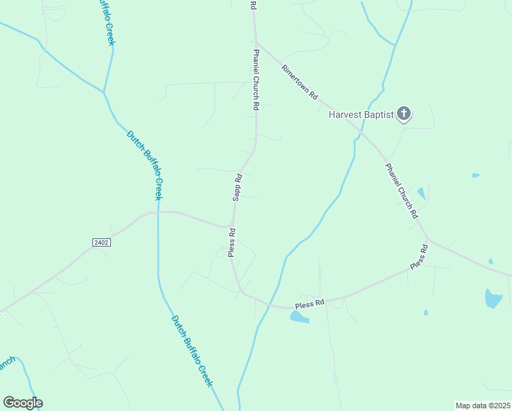 map of restaurants, bars, coffee shops, grocery stores, and more near 6038 Sapp Road in Rockwell
