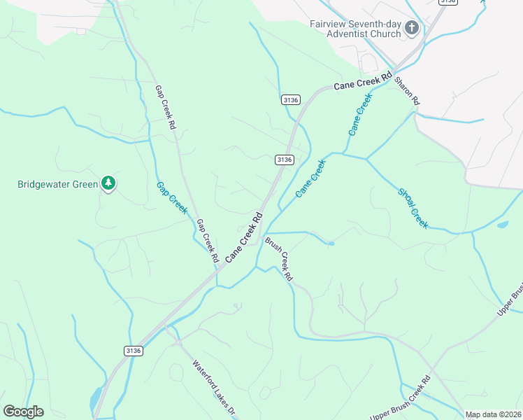 map of restaurants, bars, coffee shops, grocery stores, and more near 2001 Cane Creek Road in Fletcher