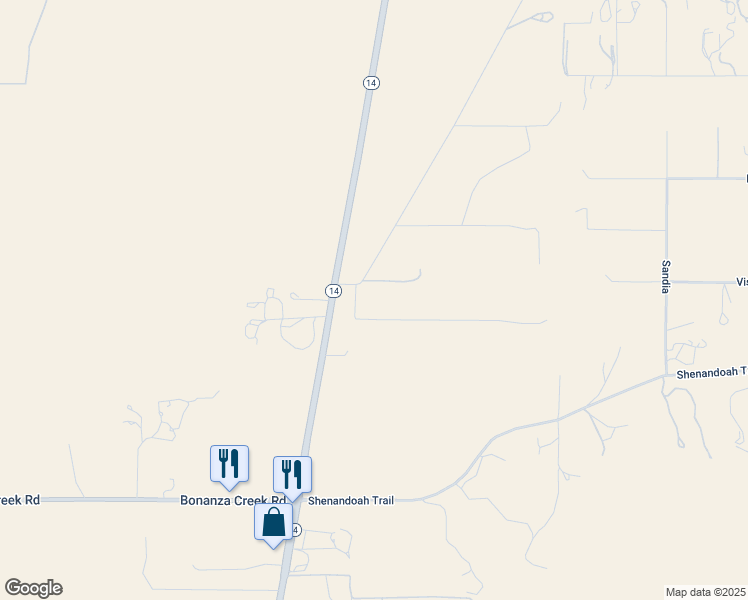 map of restaurants, bars, coffee shops, grocery stores, and more near 2 Rons Road in Santa Fe