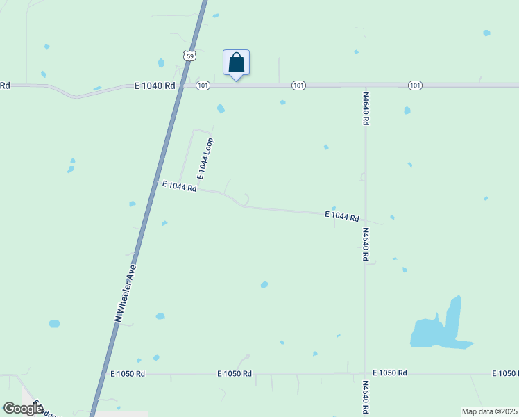 map of restaurants, bars, coffee shops, grocery stores, and more near E1045 Road in Sequoyah County
