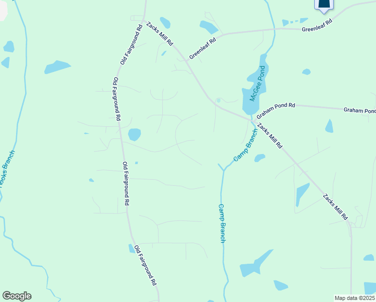 map of restaurants, bars, coffee shops, grocery stores, and more near 65 Bounty Circle in Angier