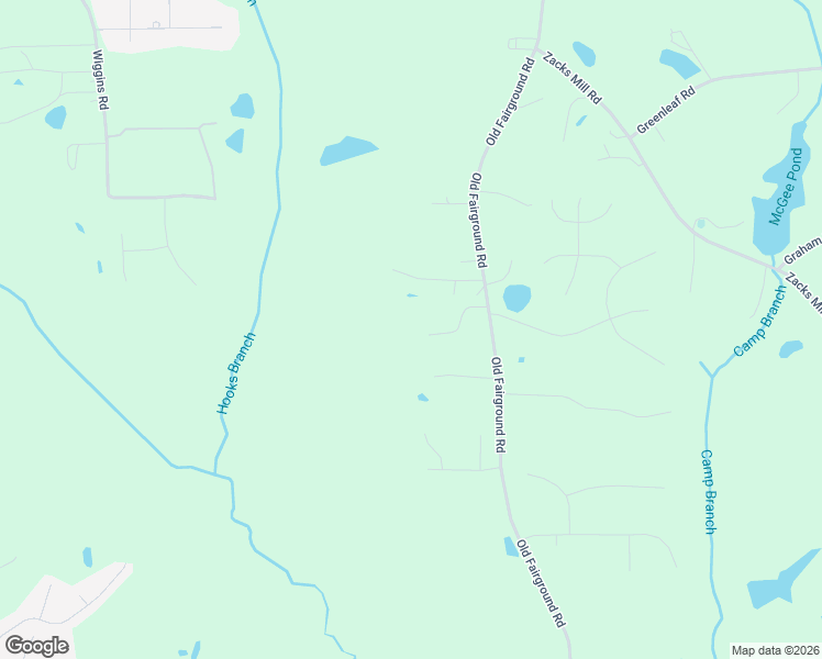 map of restaurants, bars, coffee shops, grocery stores, and more near 3792 Old Fairground Road in Angier