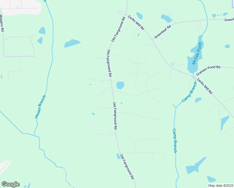 map of restaurants, bars, coffee shops, grocery stores, and more near 3867 Old Fairground Road in Angier