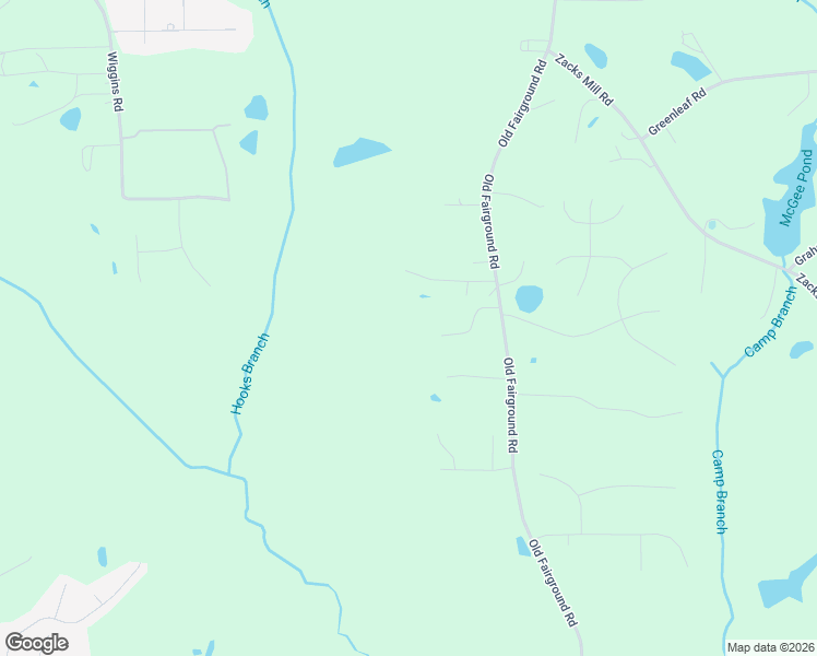 map of restaurants, bars, coffee shops, grocery stores, and more near 3792 Old Fairground Road in Angier
