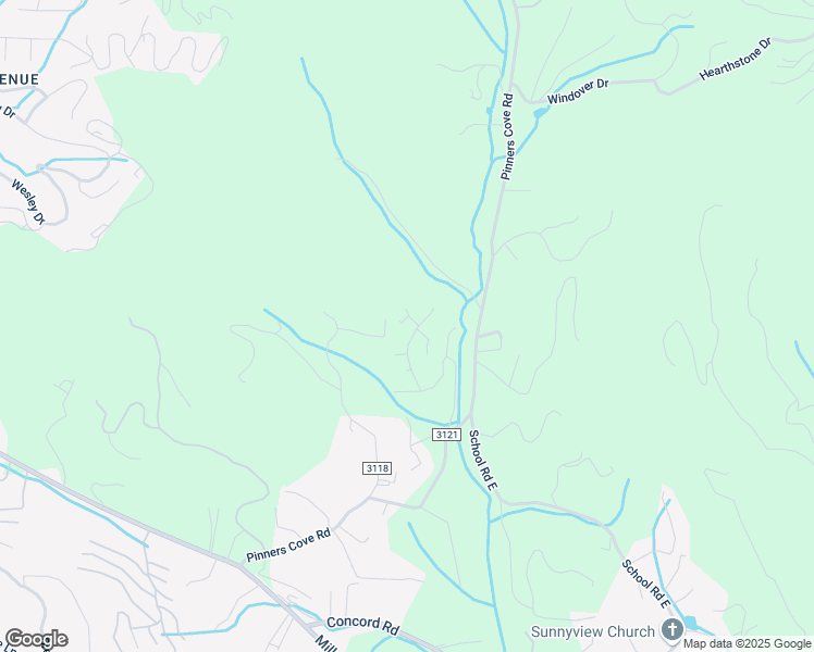 map of restaurants, bars, coffee shops, grocery stores, and more near 36 Jean Drive in Asheville