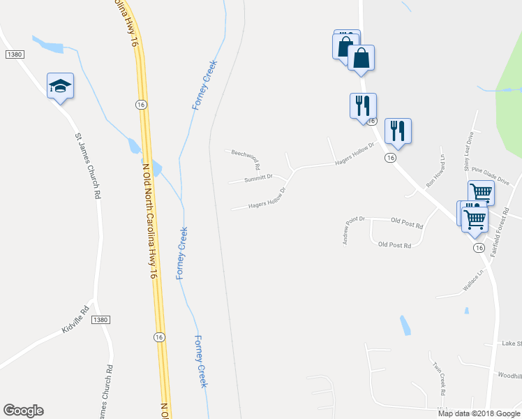 map of restaurants, bars, coffee shops, grocery stores, and more near 7298 Hagers Hollow Drive in Denver