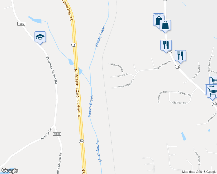 map of restaurants, bars, coffee shops, grocery stores, and more near 7243 Hagers Hollow Drive in Denver