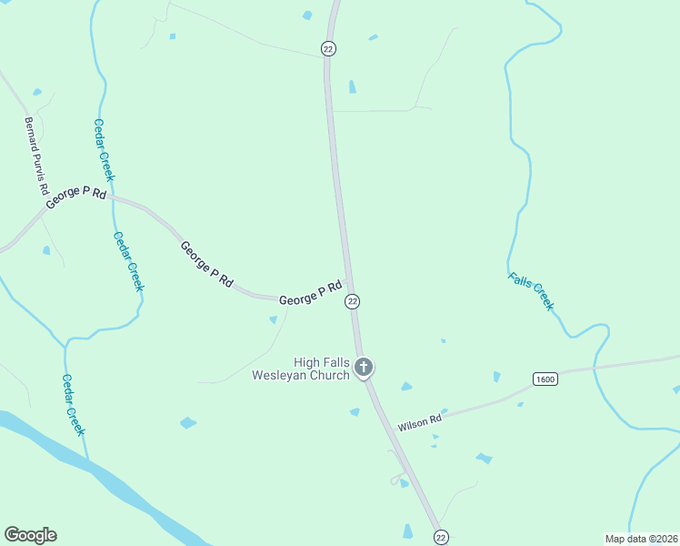 map of restaurants, bars, coffee shops, grocery stores, and more near 108 George P Road in Robbins