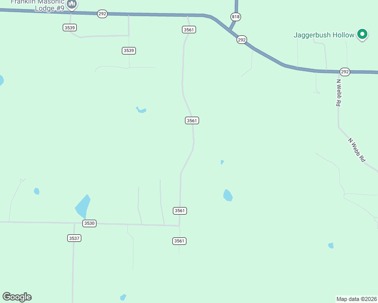 map of restaurants, bars, coffee shops, grocery stores, and more near 761 County Road 3561 in Clarksville